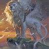 white-lion-with-wings-paint-by-numbers