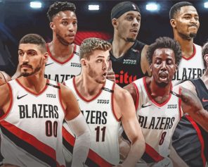 Blazers-basketball--players-paint-by-numbers