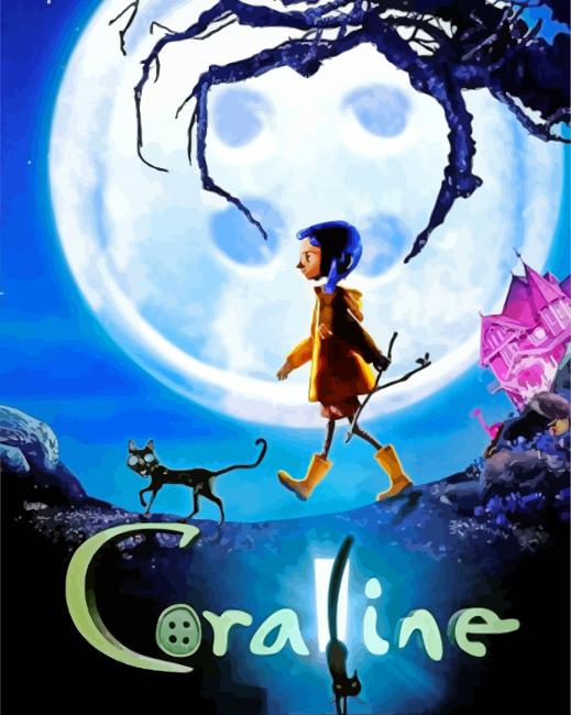 Caroline Movie Paint By Numbers Numeral Paint Kit Caroline Movie Paint By Numbers Numeral Paint Kit