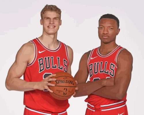 Chicago-Bulls-players-paint-by-numbers