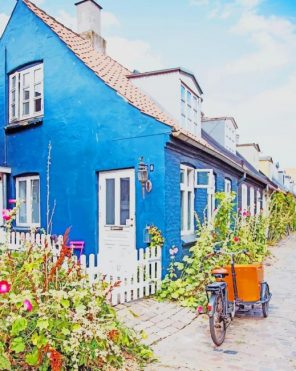 Denmark-Aarhus-Colourful-Terraced-House-paint-by-numbers