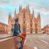 Girl-in-duomo-milano-paint-by-numbers