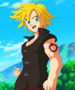 Meliodas X Reader Paint by numbers