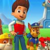Paw Patrol Paint by numbers