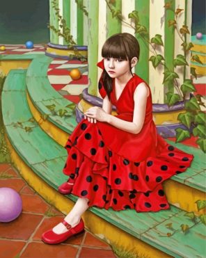 Shiori Maysumoto Paint By Numbers - Numeral Paint Kit