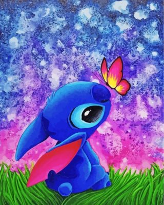 Lilo And Stitch Paint By Numbers - Paint By Numbers