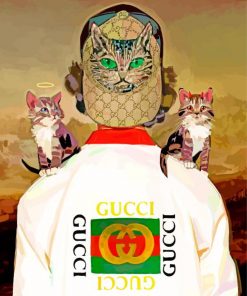 aesthetic-gucci-cat-man-paint-by-numbers