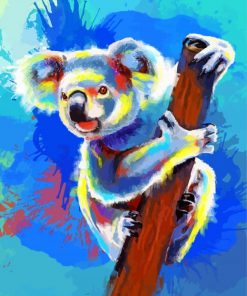 Colorful Koala Paint By Numbers