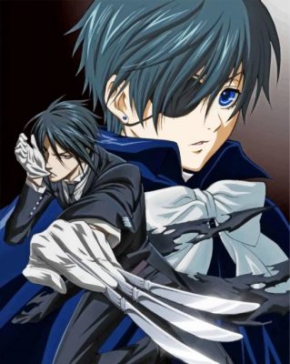 Ciel And Sebastian Paint by numbers