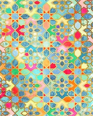 colorful-moroccan-mosaic-paint-by-numbers