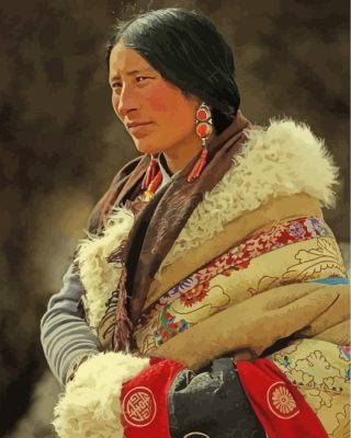 coo-tibet-lady-paint-by-numbers