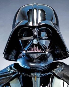 Cool Darth Vader paint by numbers