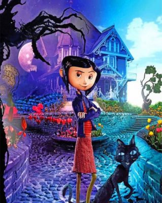 Coraline Movie Animation Paint by numbers