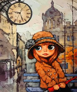 cute-girl-with-red-umbrella-paint-by-numbers