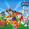 Paw Patrol Illustration Paint by numbers