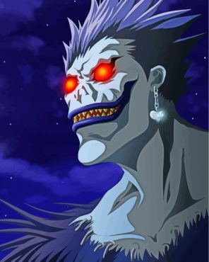 death-note-ryuk-paint-by-numbers