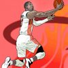 Dwyane Wade Illustration Paint by numbers