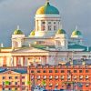 Helsinki Cathedral Paint by numbers