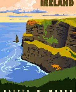 Ireland Landscape Paint by numbers