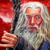 Lord of the rings character paint by numbers