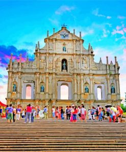 macao-Ruins-of-St-paint-by-numbers