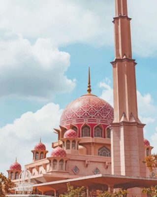 masjid-putra-Malaysia-paint-by-numbers