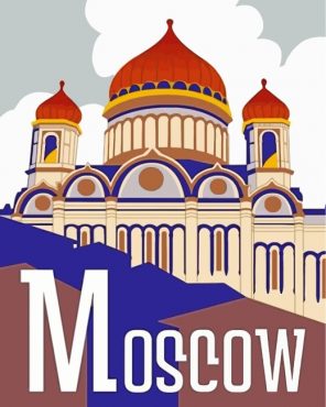 moscow Paint by numbers