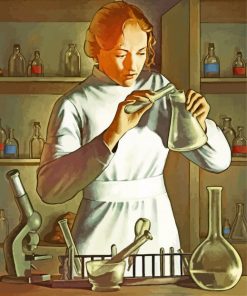 Pharmacy Lady Paint By Numbers