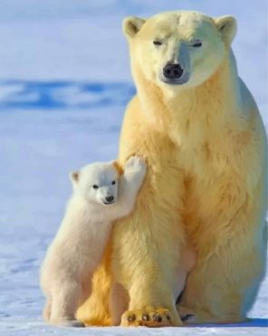 polar-bears-paint-by-number