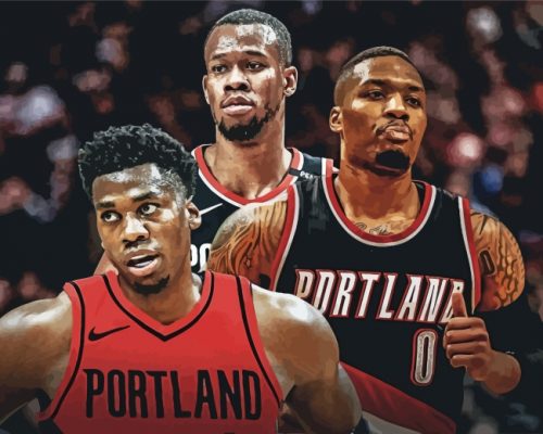 portland-trail-blazers-basketball-players-paint-by-numbers