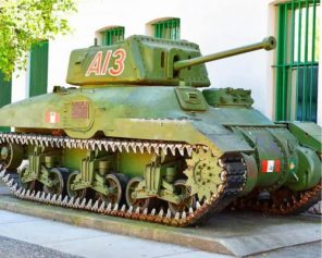 Military Ram Tank Paint by numbers