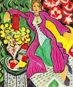 Henri Matisse Woman Beside The Water Paint By Numbers, DIY Paint By Numbers