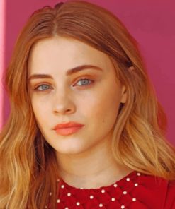 Actress-Josephine-Langford-paint-by-numbers