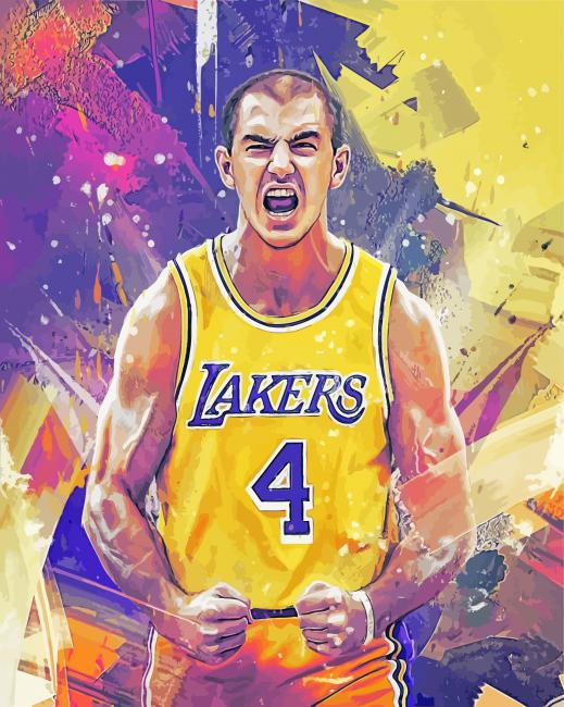 Alex Caruso Art Paint By Numbers