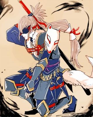 anime masked warrior