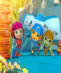 Beat Bugs Animations paint by numbers