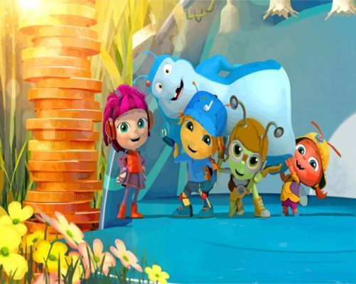Beat Bugs Animations paint by numbers