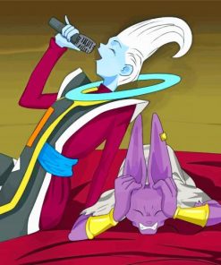 Beerus And Whis paint by number