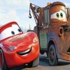 Cars Toon Mater the Greater paint by numbers