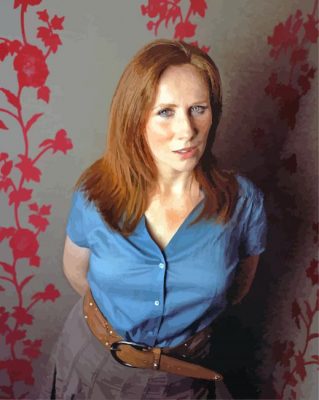 Catherine Tate paint by number