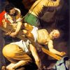 Crucifixion of St Peter Caravaggio paint by number
