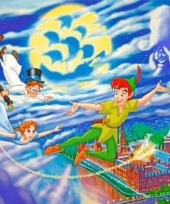 Disney Peter Pan And Friends Paint by number