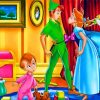 Disney Peter Pan And Wendy paint by numbers