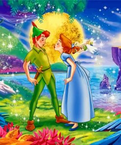 Peter Pan Disney Paint By Numbers - Numeral Paint Kit