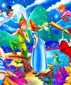 Disney Peter Pan paint by number