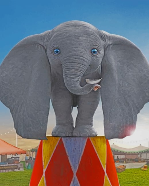 Disney Dumbo Paint By Numbers - Numeral Paint Kit