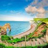 Durdle Door England paint by numbers