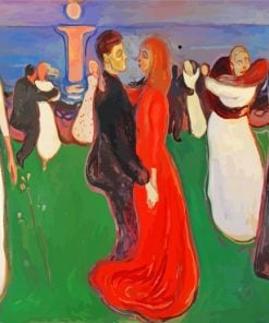 Edvard Munch The Dance Of Life Paint By Number