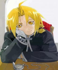 Edward Elric paint by number