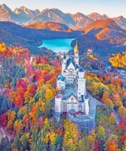 Germany Neuschwanstein Paint by numbers
